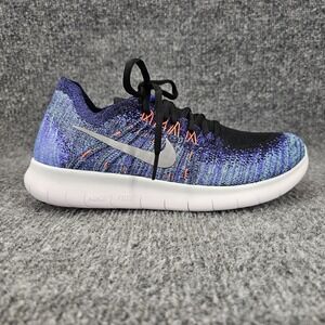 Nike Free RN Flyknit 2017 Womens Size 9.5 Persian Violet Athletic Running Shoes